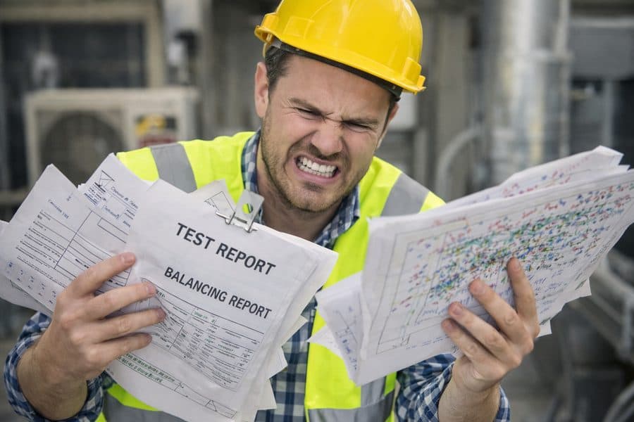 Contractor frustrated by unclear balancing reports